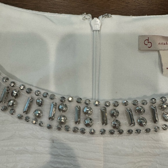 Dressbarn White Cocktail Dress, NWT. - Picture 4 of 7